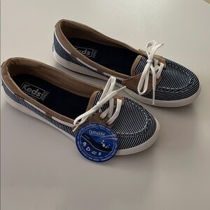 Keds Blue and White Sneakers with Classic Design